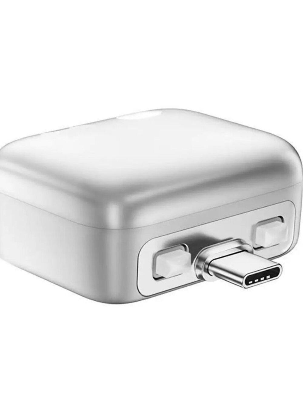 Auto Stop Charging Adapter with USB-C Cable — Overnight Overcharge Protection